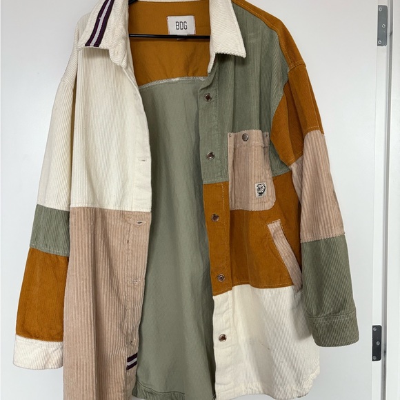 Urban Outfitters Jackets & Blazers - Urban Outfitters Multicolor Patchwork Jacket